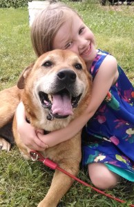 Leo with one of his favorite girls!