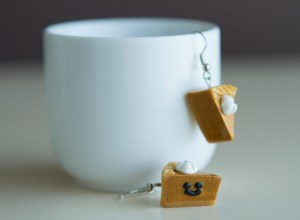 Happy Pumpkin Pie Earrings from Athena's Dream.  www.facebook.com/athenasdreamjewelry